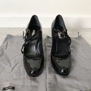 Miu Miu Mary Jane Pumps Size 35.5
